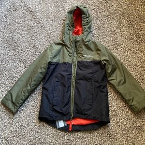 Eddie Bauer kids jacket with removable fleece size 5/6